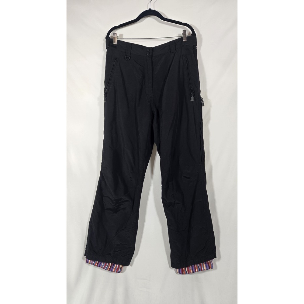 Vintage 90s Beautiful Skier Ski Pants | Colorful Lining | Women's Plus Size 16